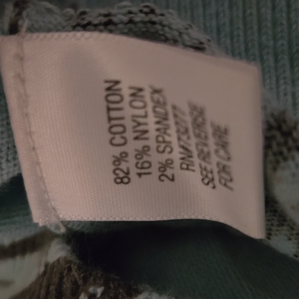 APT 9 Women's  Blue Floral Cardigan - Picture 4 of 4